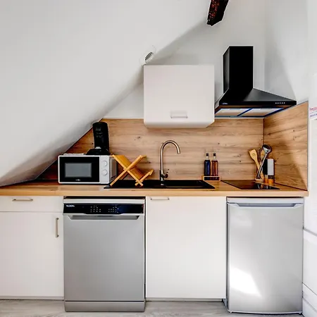 Le Jardin ~ Centre-ville ~ Duplex Apartman